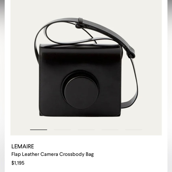 Lemaire camere bag black with dustbag and box in EUC-almost new - Picture 15 of 15